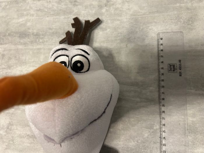 peluche olaf disney bonhomme de neige reine des neiges - photo numéro 2