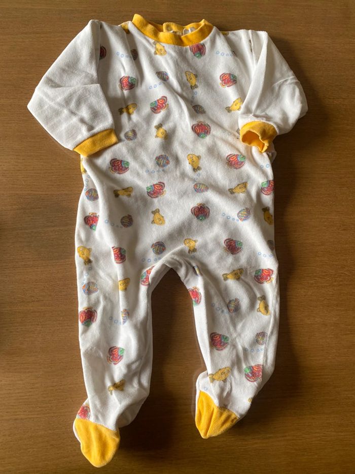 Pyjama une pièce velours