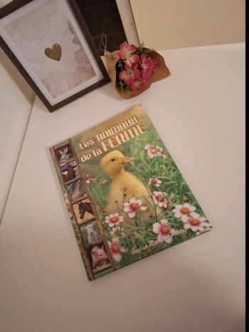 Livre pour enfants les animaux de la ferme très bon état