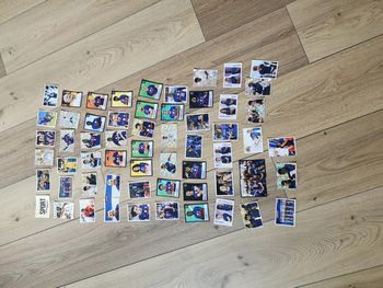60 stickers panini differents au plus pres des bleus