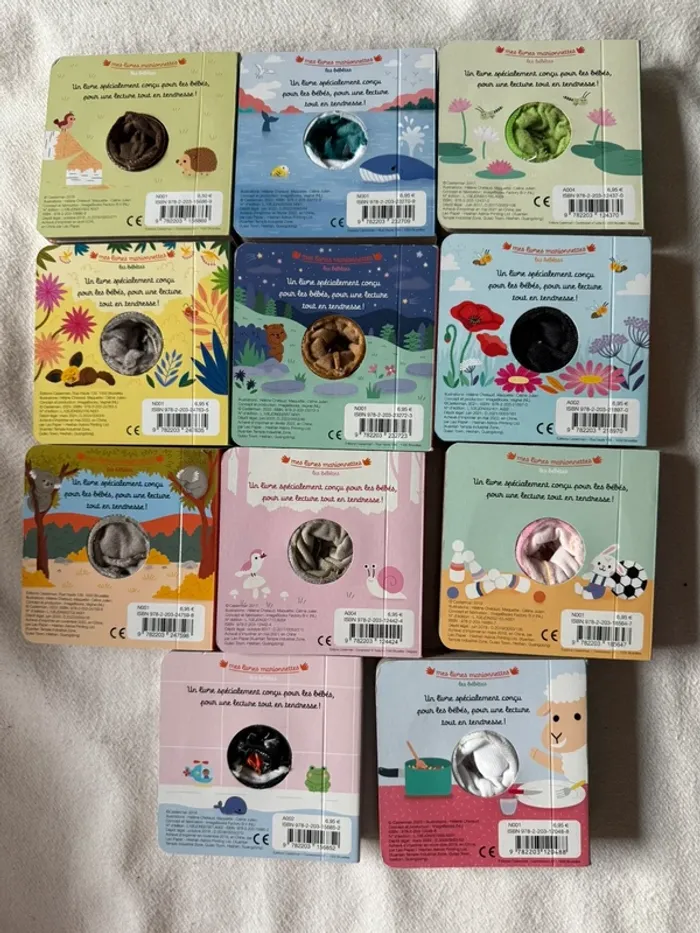 Lot de 11 livres marionnettes - photo numéro 3