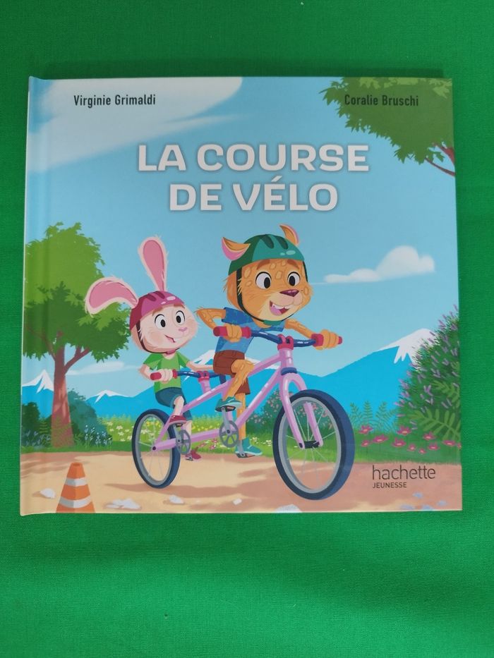 Livre la course de vélo