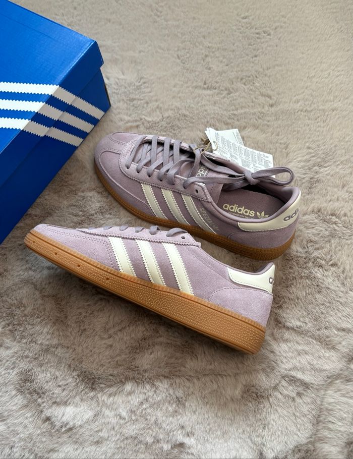 Adidas Handball Spezial Preloved Fig Violette Cream White Gum taille 36 - photo numéro 3