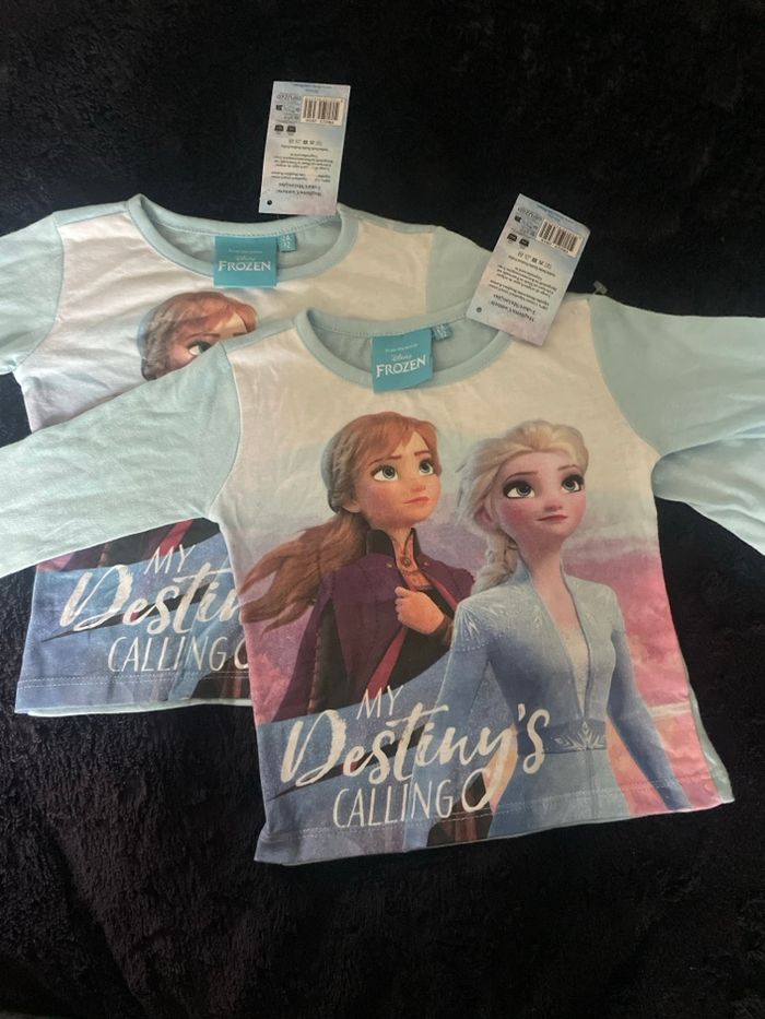 Lot 2 maillots manches longues Elsa