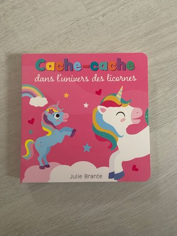 Livre Cache cache dans l’univers des licornes