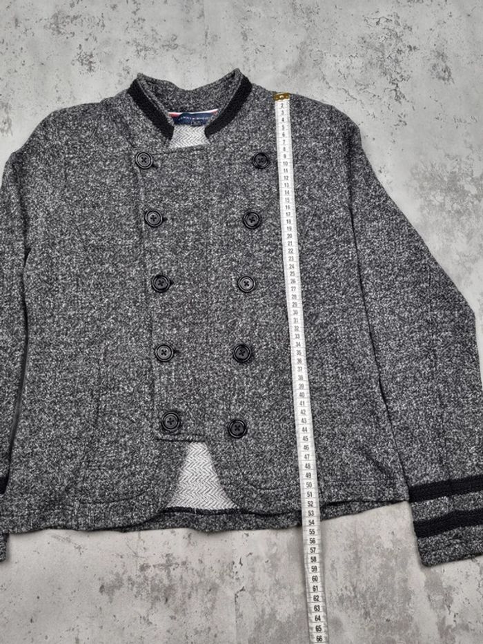 Veste Tommy Hilfiger grise – Taille S/36 Femmes - photo numéro 9