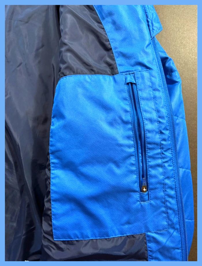 Doudoune Lacoste Sport Bleu Taille L - photo numéro 7