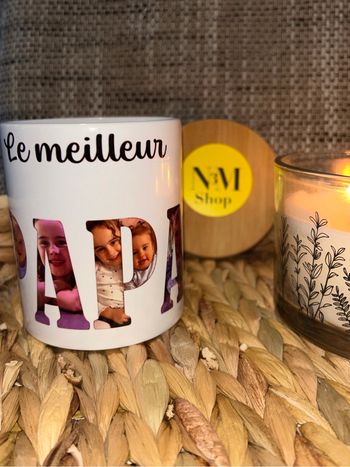 Mug personnalisée (meilleur papa)