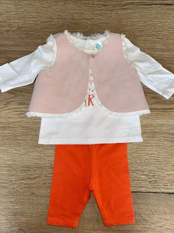 Ensemble bébé fille 3mois
