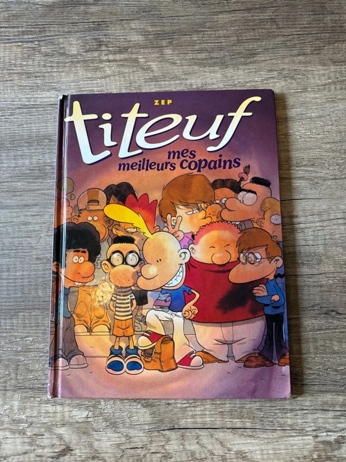 BD Titeuf mes meilleurs copains
