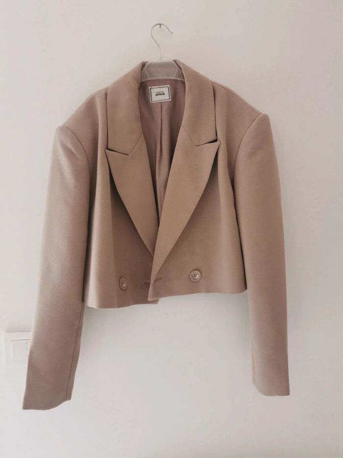 Blazer court beige / Pimkie