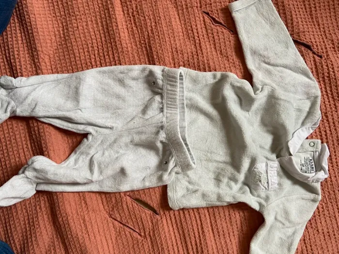 Lot pyjama velours 3 mois - photo numéro 5
