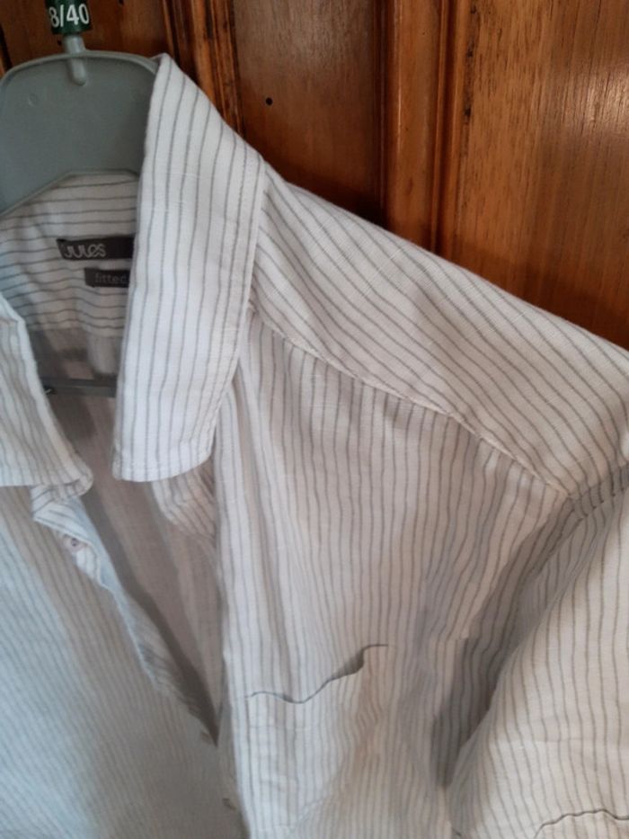 Chemise manches courtes rayee - photo numéro 2