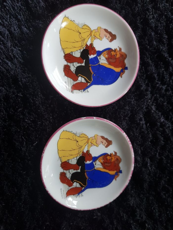 2 assiette Disney