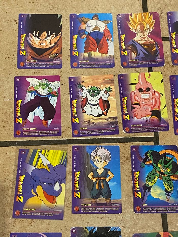 Cartes dragon Ball