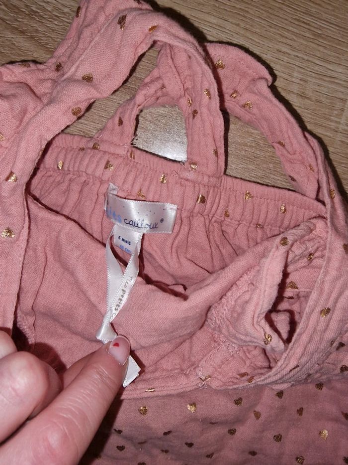 Robe en double gaze 6 mois - photo numéro 2