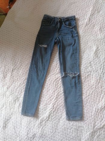 Jeans destroy zara