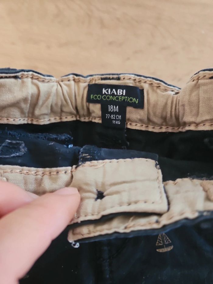Short 18 mois motif bateau kiabi - photo numéro 2