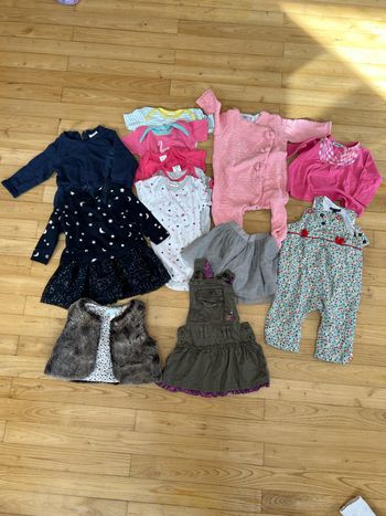 Lot de vêtements 6 mois