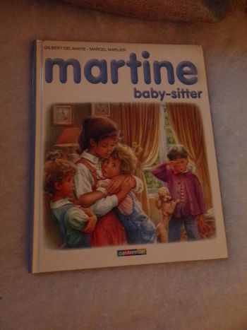 Livre Martine  baby-sitterGilbert Delahaye Marcel Marlier Casterman