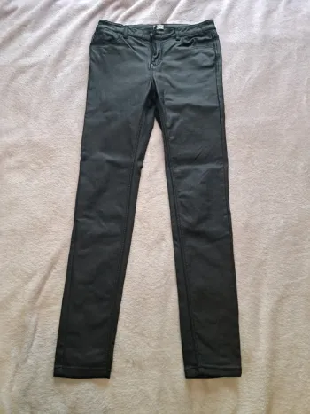 Pantalon cuire moulant