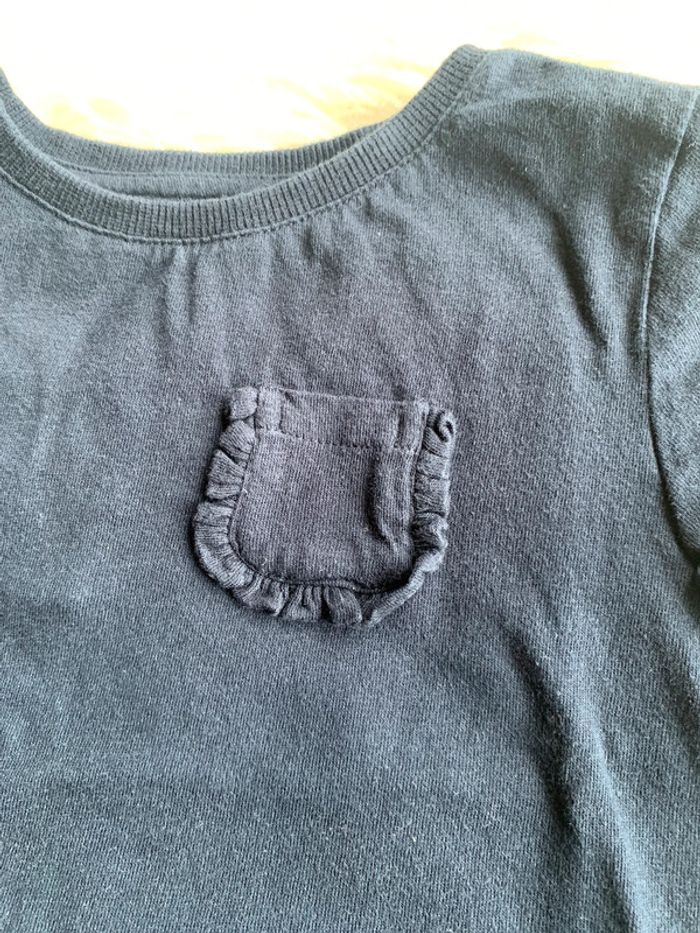 T-shirt bleu marine 5 ans - photo numéro 2