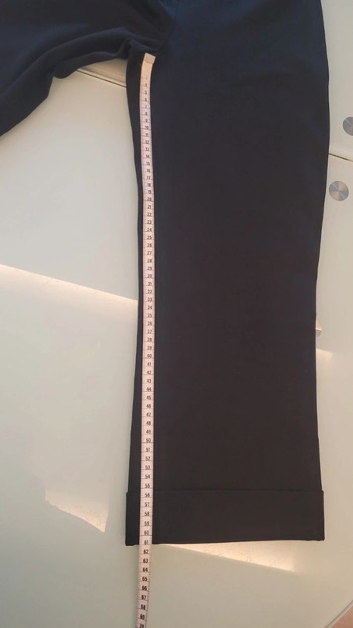 Pantalon noir taille haute 7/8 - photo numéro 7