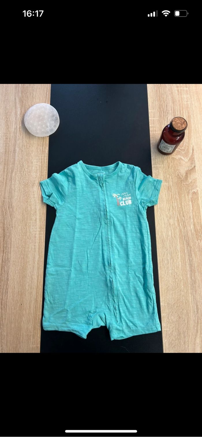 Lot de 2 pyjamas été 12 mois - photo numéro 2
