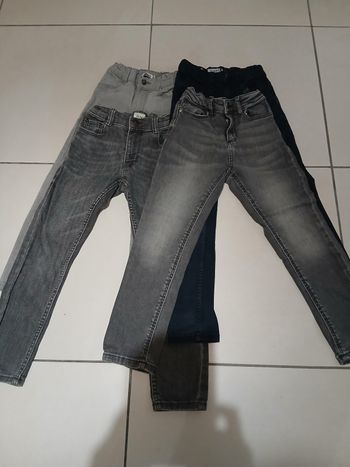 Lot de 4 jean’s garçon 6 ans
