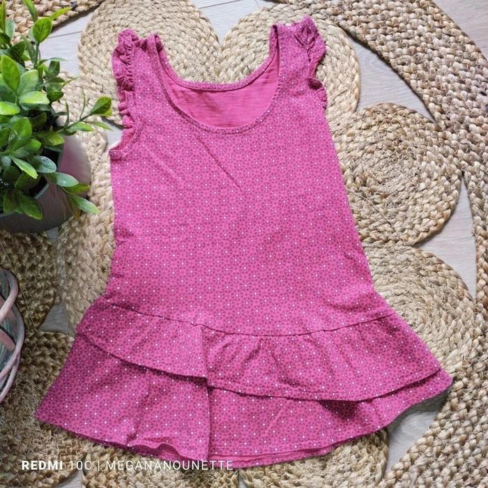 🦋 Jolie robe à volants 3 ans Vertbaudet - photo numéro 2