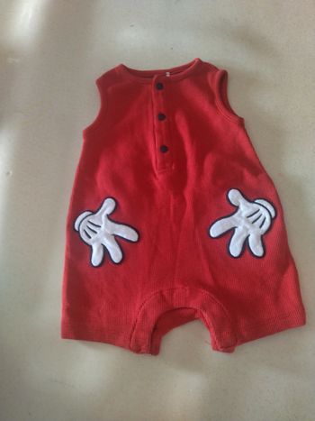 Combinaison short Orchestra. Taille 3 mois (60 cm)