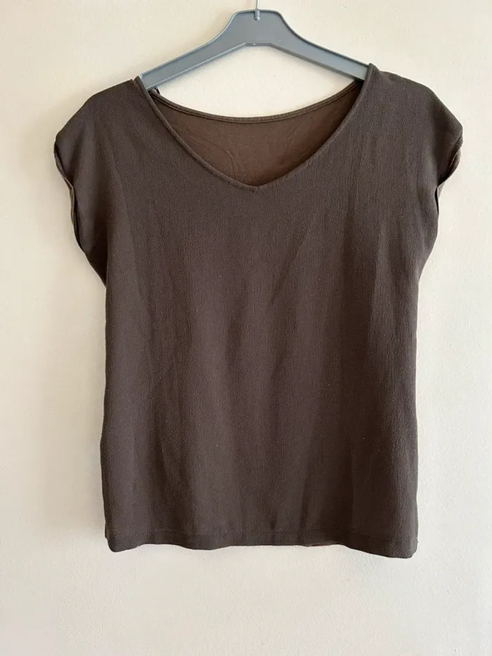 T-shirt kaki