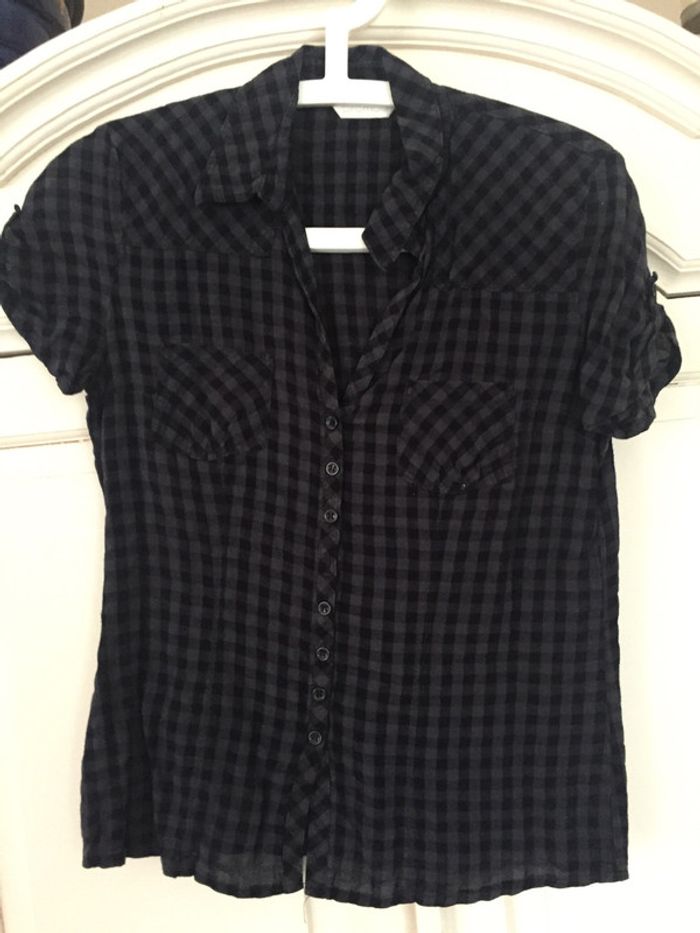 Chemise à carreaux Promod
