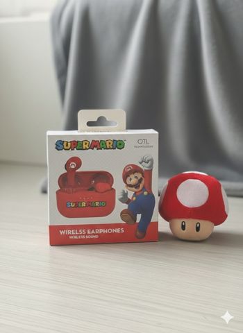 Écouteurs sans fil enfant super Mario licence Nintendo 