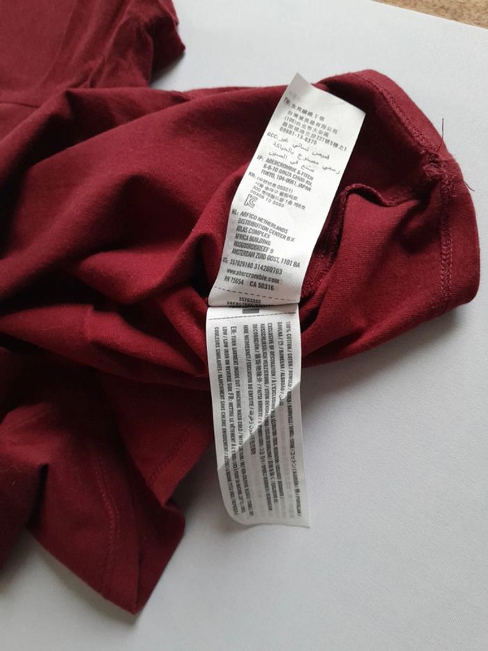Tee shirt hollister marqué en sequins taille M - photo numéro 5