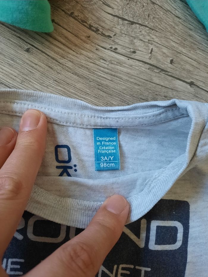 Lot de 4 t-shirts manches longues - photo numéro 3