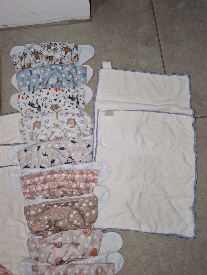 Lot de couches à poche + insert geffen baby - photo numéro 2