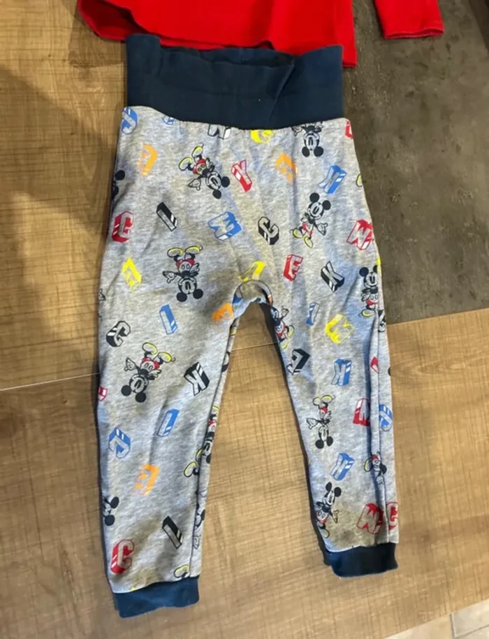 Ensemble jogging et sweat Mickey bébé garçon 12-24 mois - photo numéro 3