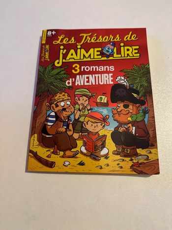 Les trèsors de J’aime lire 3 romans d’aventure