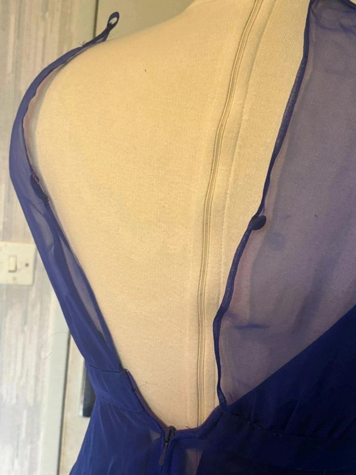 Magnifique robe de cérémonie longue taille 36 marque yvette - photo numéro 4