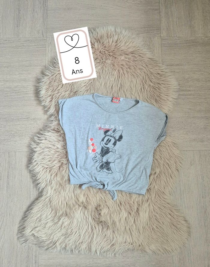 Tee-shirt à noué * Minnie Disney *