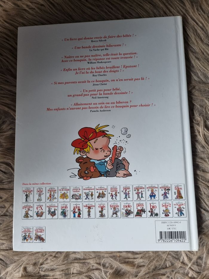 Livre BD humoristique (La vérité sur le Bébé) - photo numéro 2