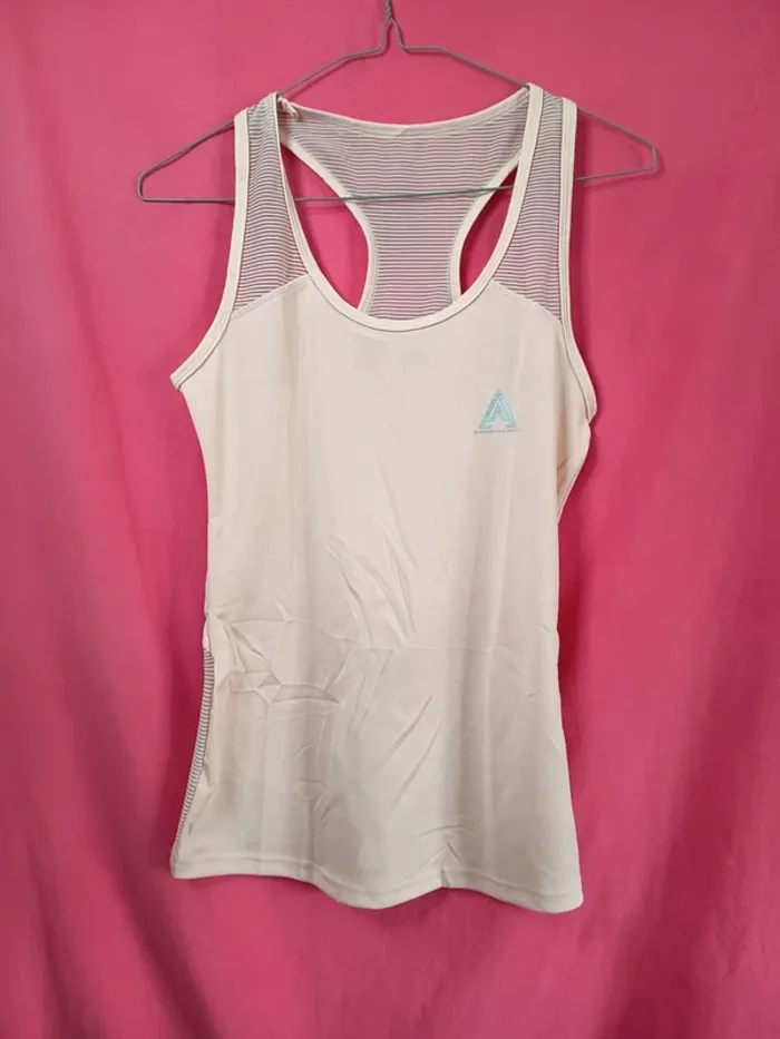 Haut de sport femme rose saumon. Marque ElevenParis (A307) - photo numéro 2