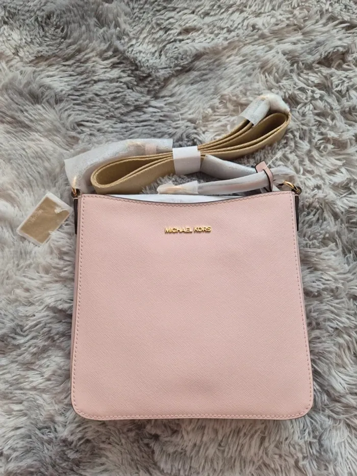Sac bandoulière Michael Kors – Rose poudré – Neuf avec étiquettes - photo numéro 3