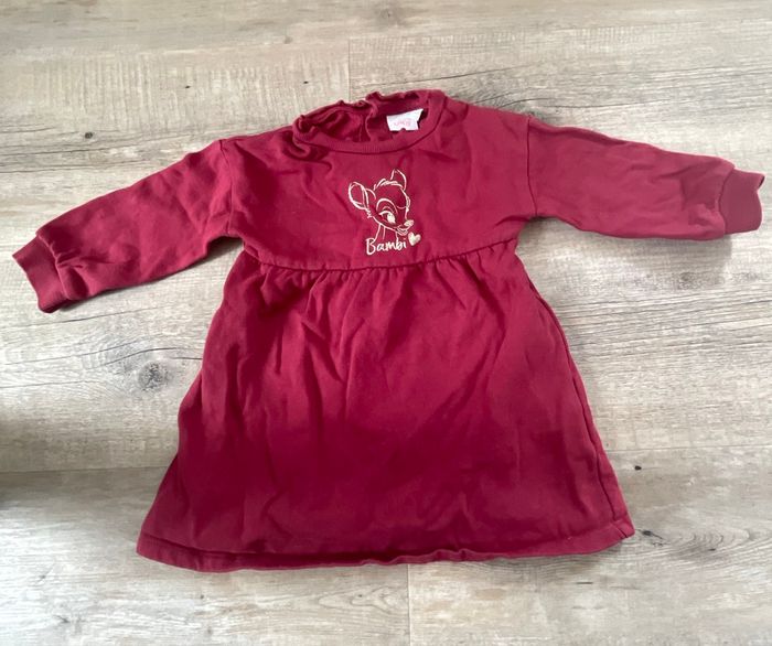 Robe bambi bordeaux