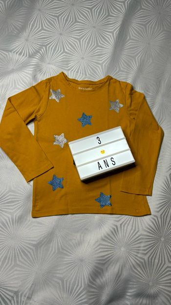 Tee-shirt manches longues 3 ans In extenso