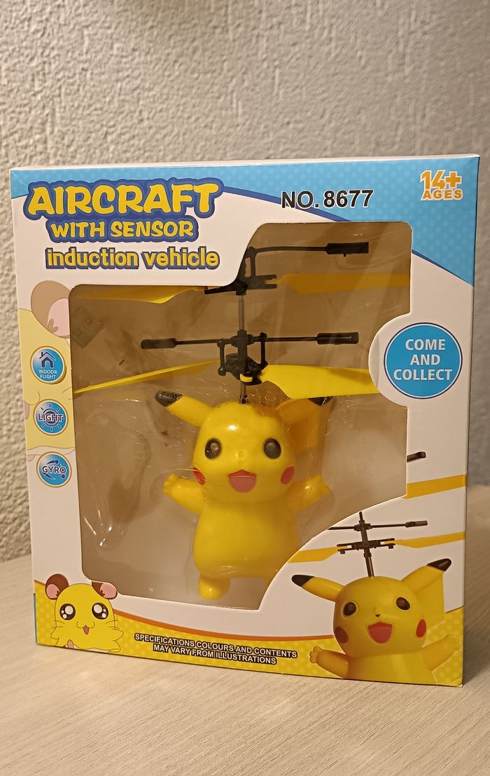 Aircraft, Pikachu volant à induction. Super effet ! Neuf. - photo numéro 2