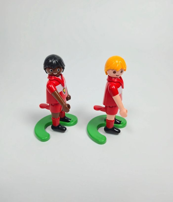 Playmobil Joueurs de Football Rouge - photo numéro 4