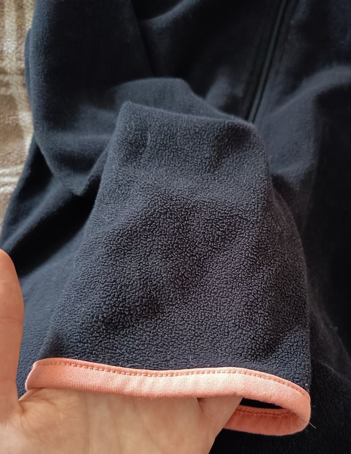 Polaire Fine Noire - Taille 14 Ans / Tissaia Basics - photo numéro 5