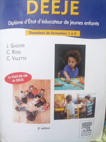 Deeje, domaine de formation de 1 à 4